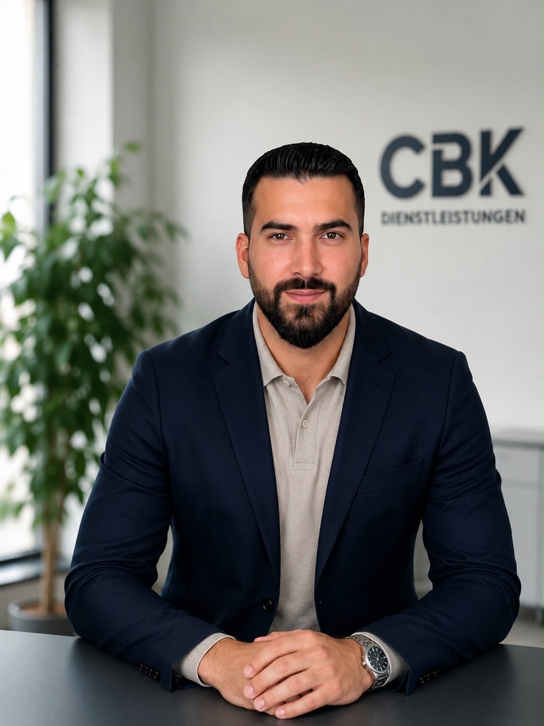 Yasin Cöbek, Inhaber von CBK Dienstleistungen